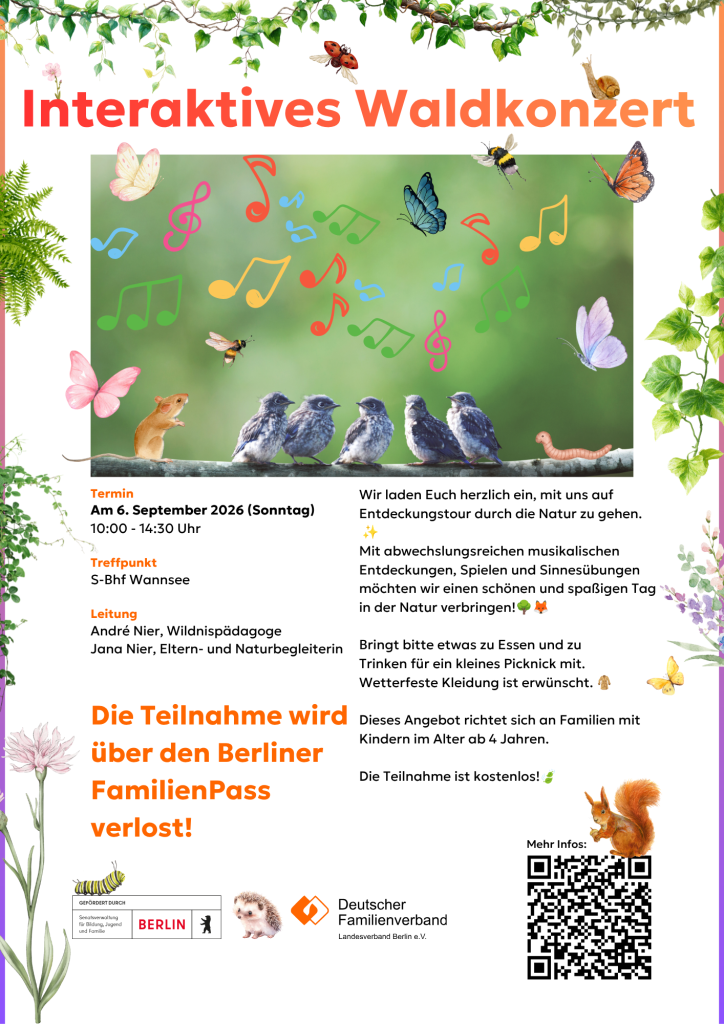 Interaktives Waldkonzert